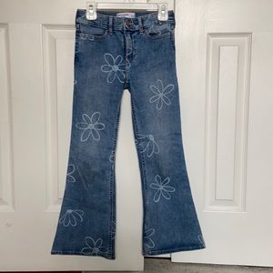 Girls Abercrombie flare jeans 7/8